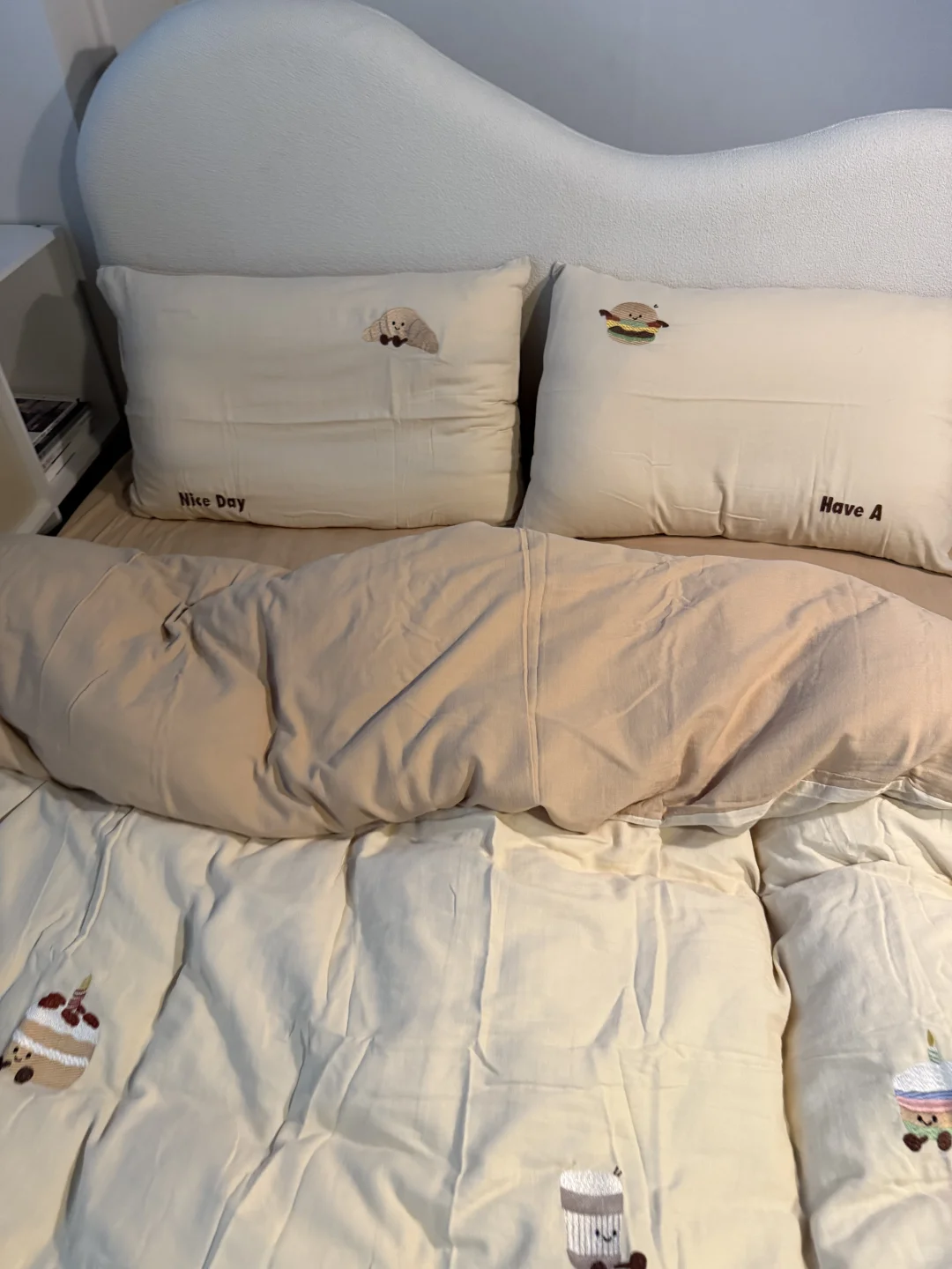 每次换四件套都觉得好幸福啊☺️