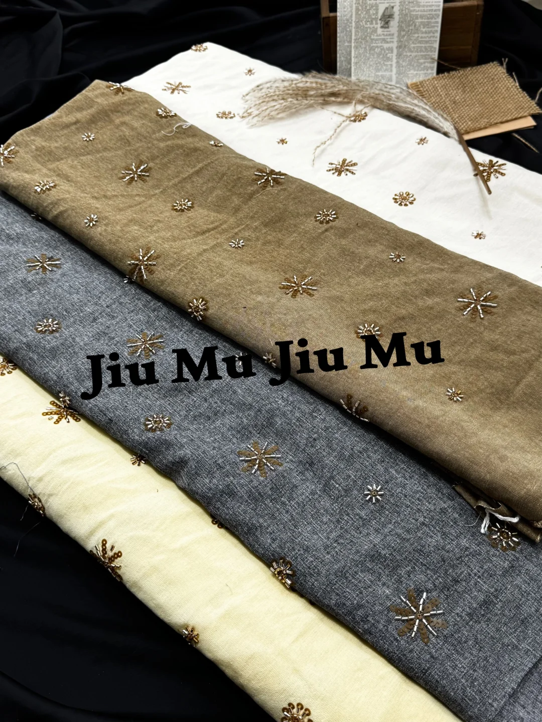 优雅精致的面料我家有！