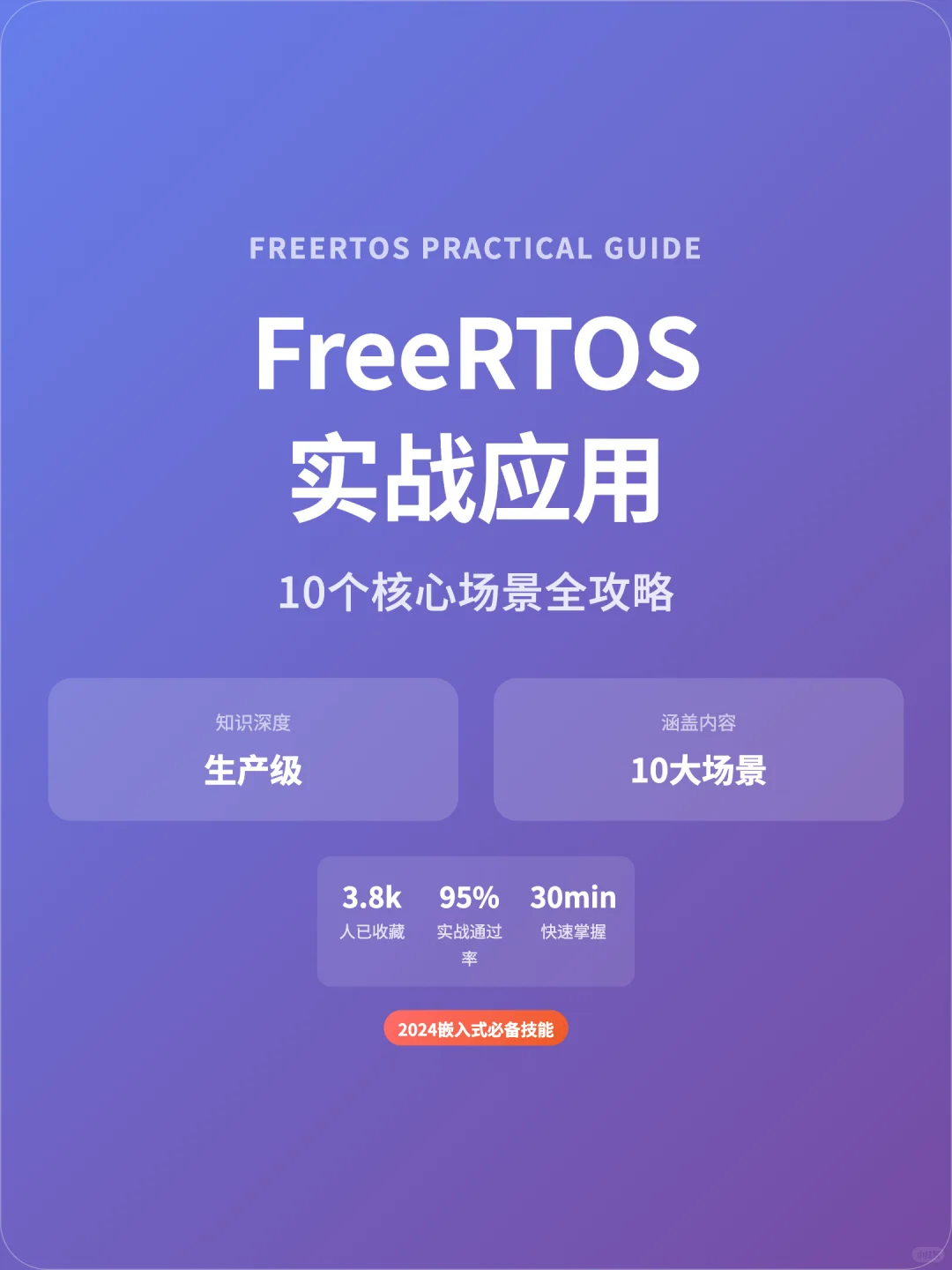 FreeRTOS实战攻略｜10大核心场景全解析