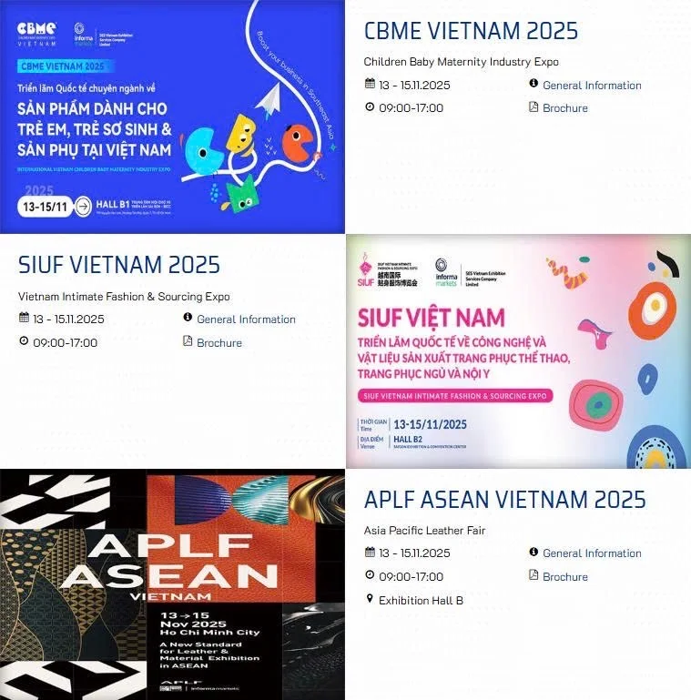 ? 11月胡志明SECC展会月全面引爆！