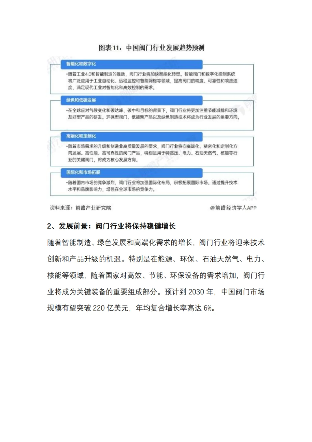 2025年中国阀门行业全景图谱