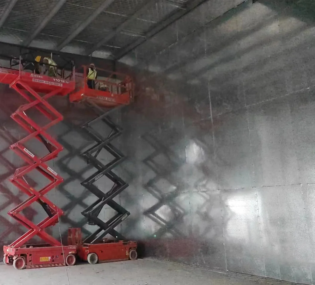 防爆墙施工现场