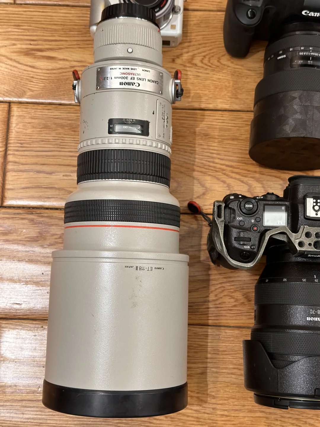 看看我的主摄影器材，这算封顶了吧！？