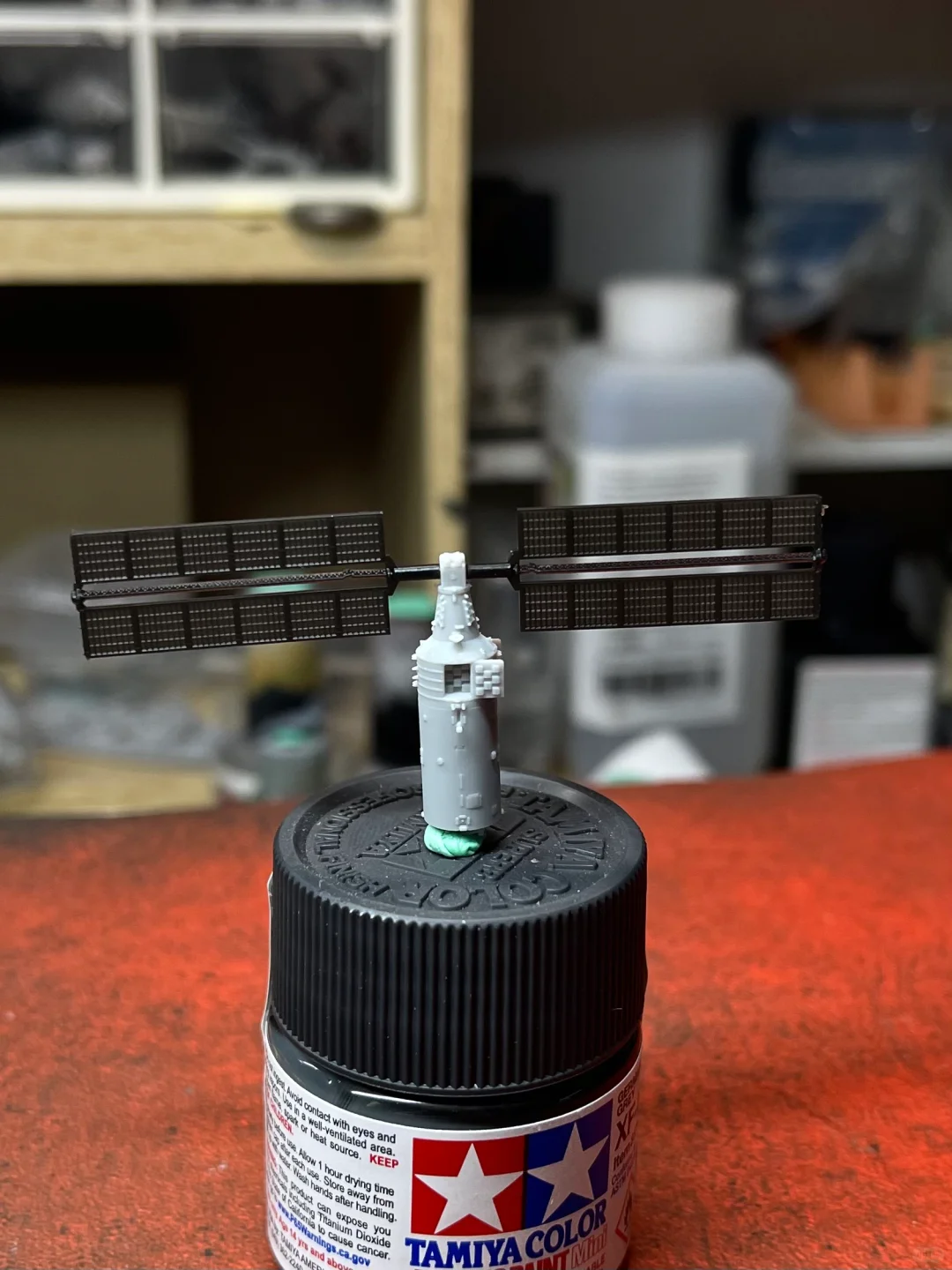 1/700 “天宫”空间站 模型 素模