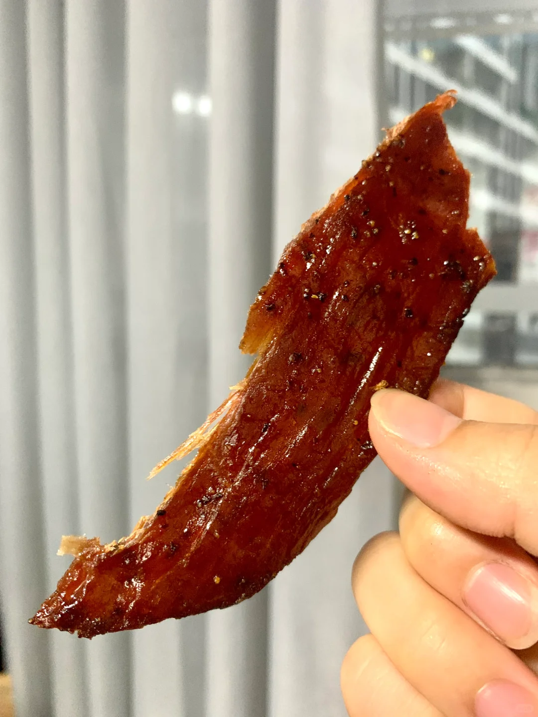 超大块原切猪肉脯，健康美味零食必备选择