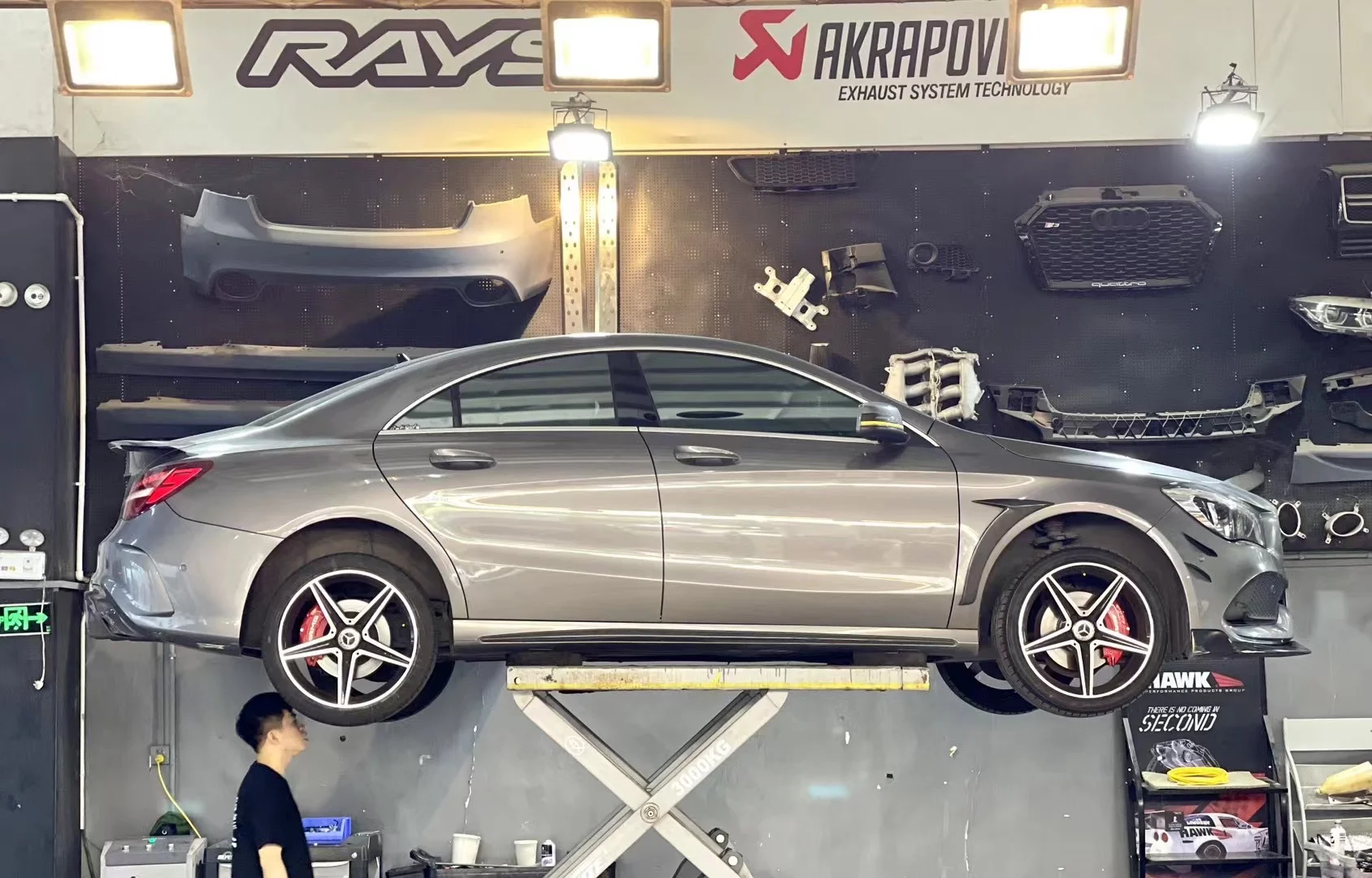 奔驰CLA220 W117 & RES智能阀门排气！