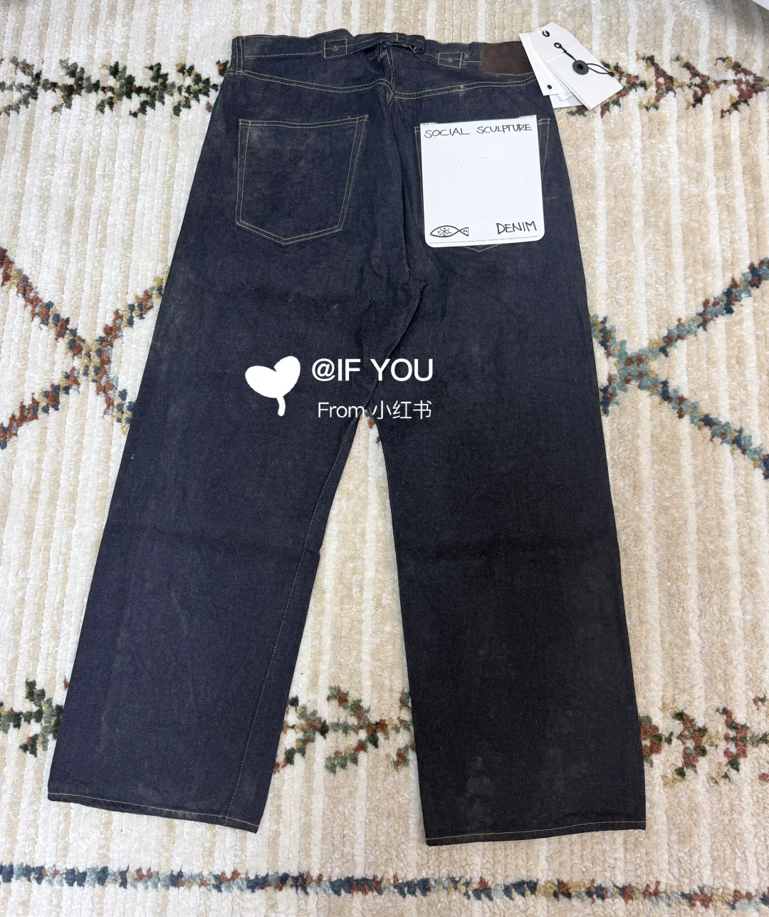 VISVIM泥染展会二番实物