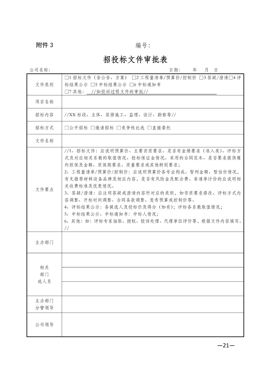 城投集团招投标管理制度\国企招投标管理