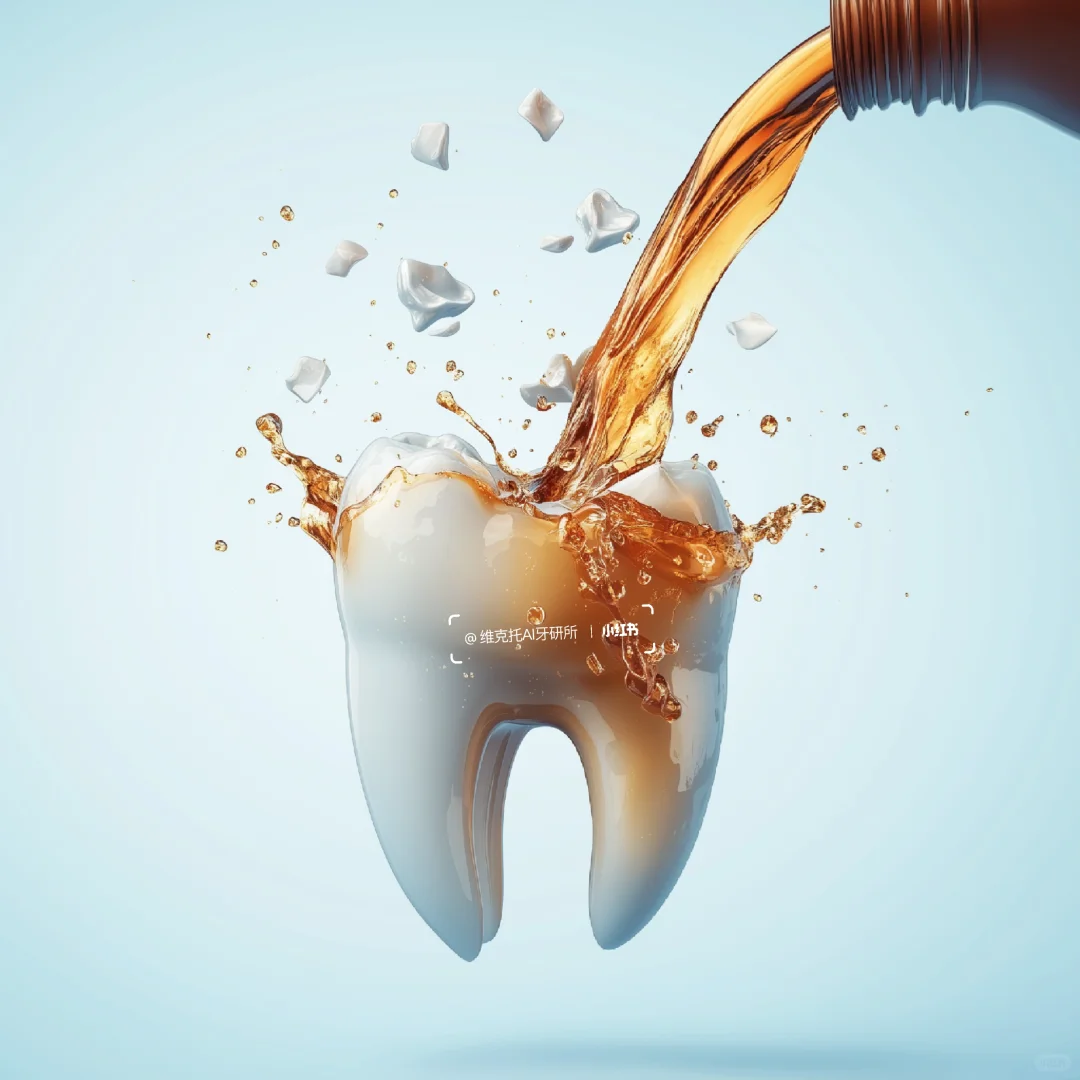 “喝”掉一颗牙?