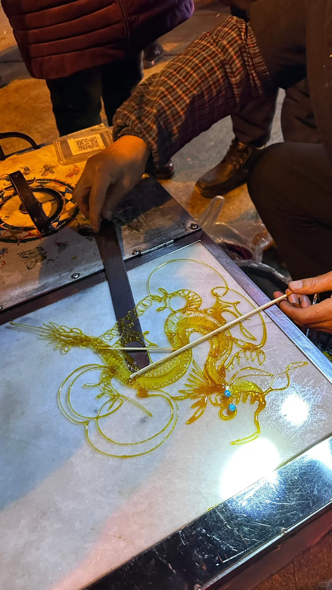 偶遇记忆里的糖画叔叔