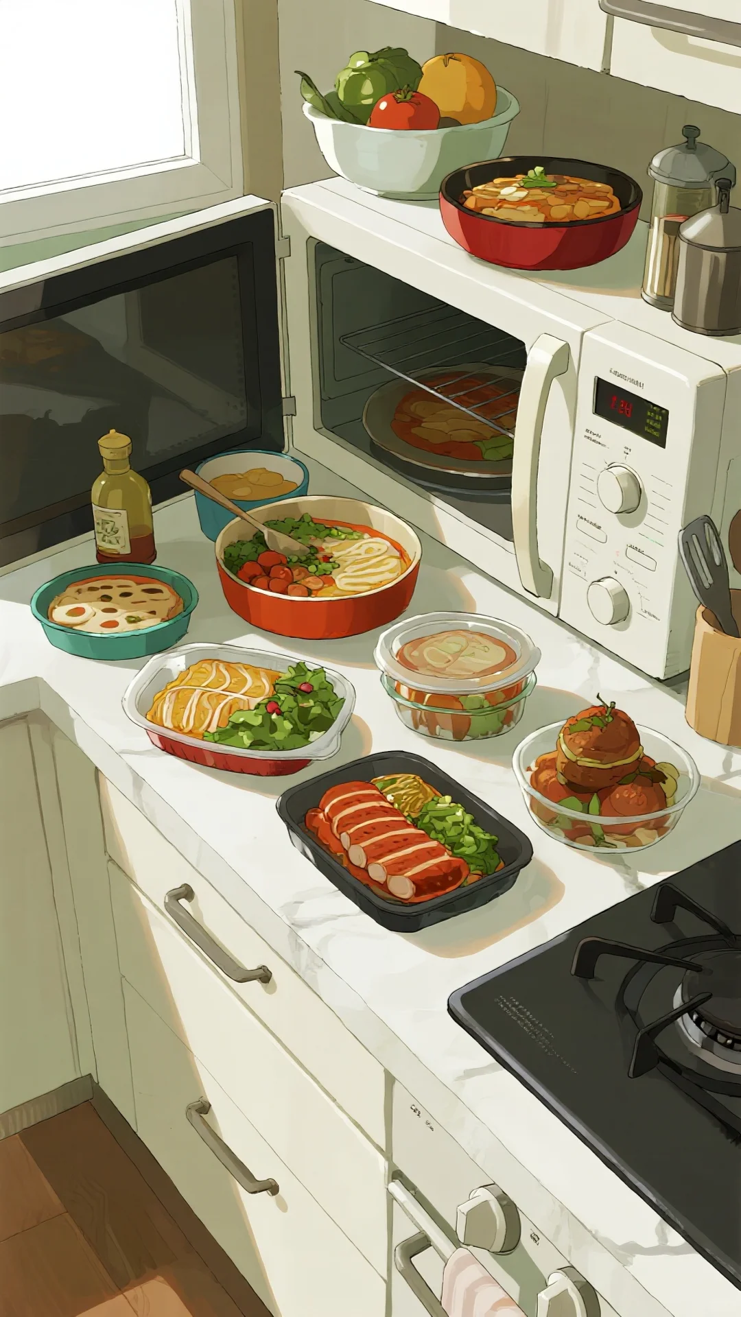 这么多“美味”预制菜，用微波炉出摊啦?