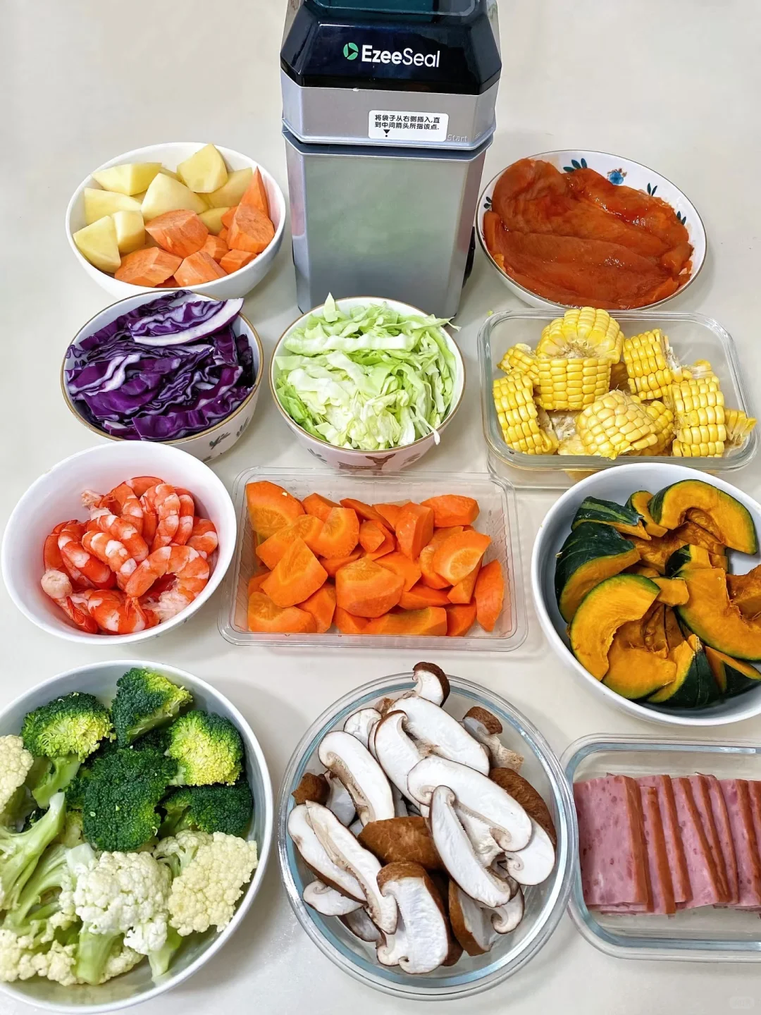 懒人必备!10秒锁鲜! 高效备餐!