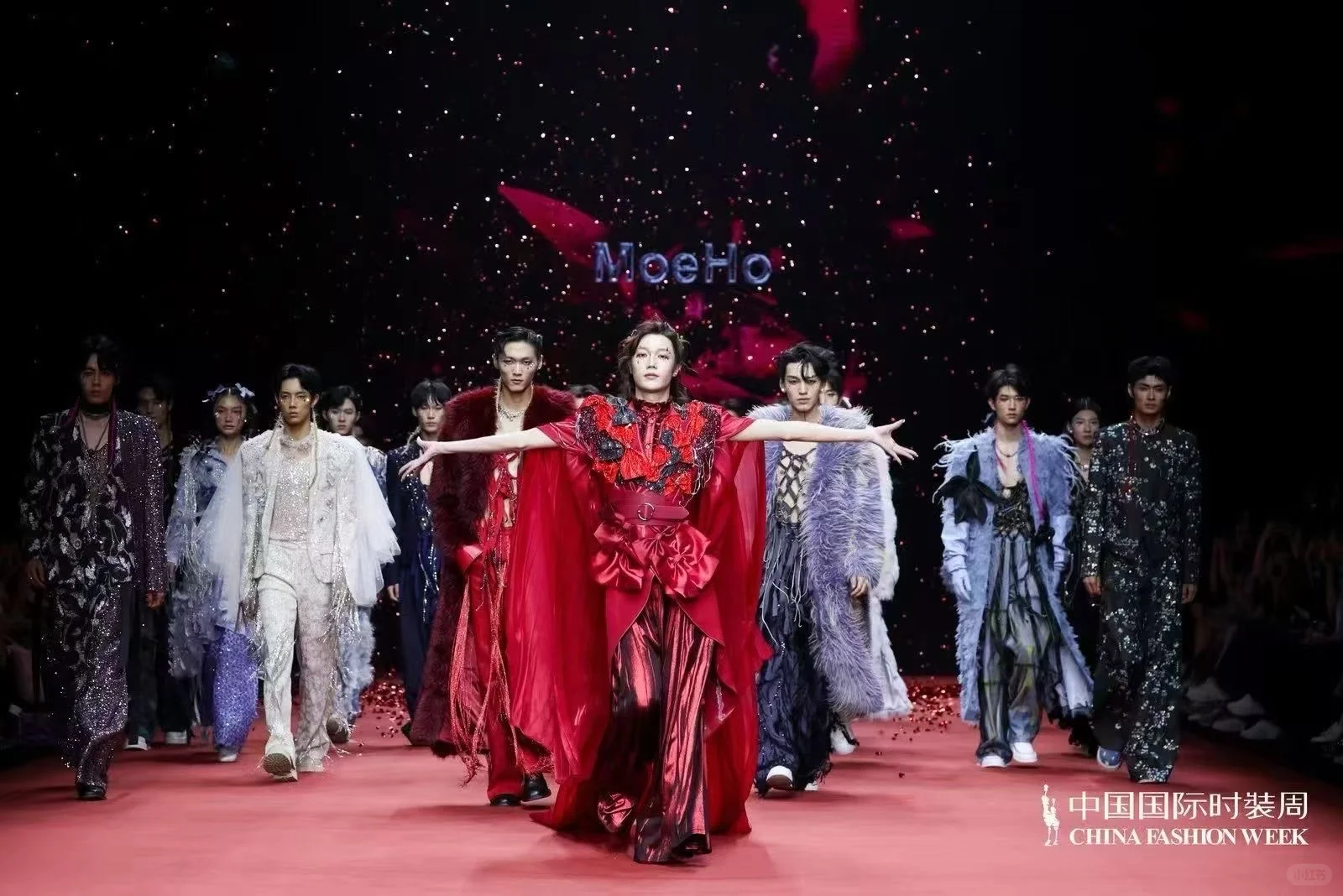 为中国国际时装周设计VJ～