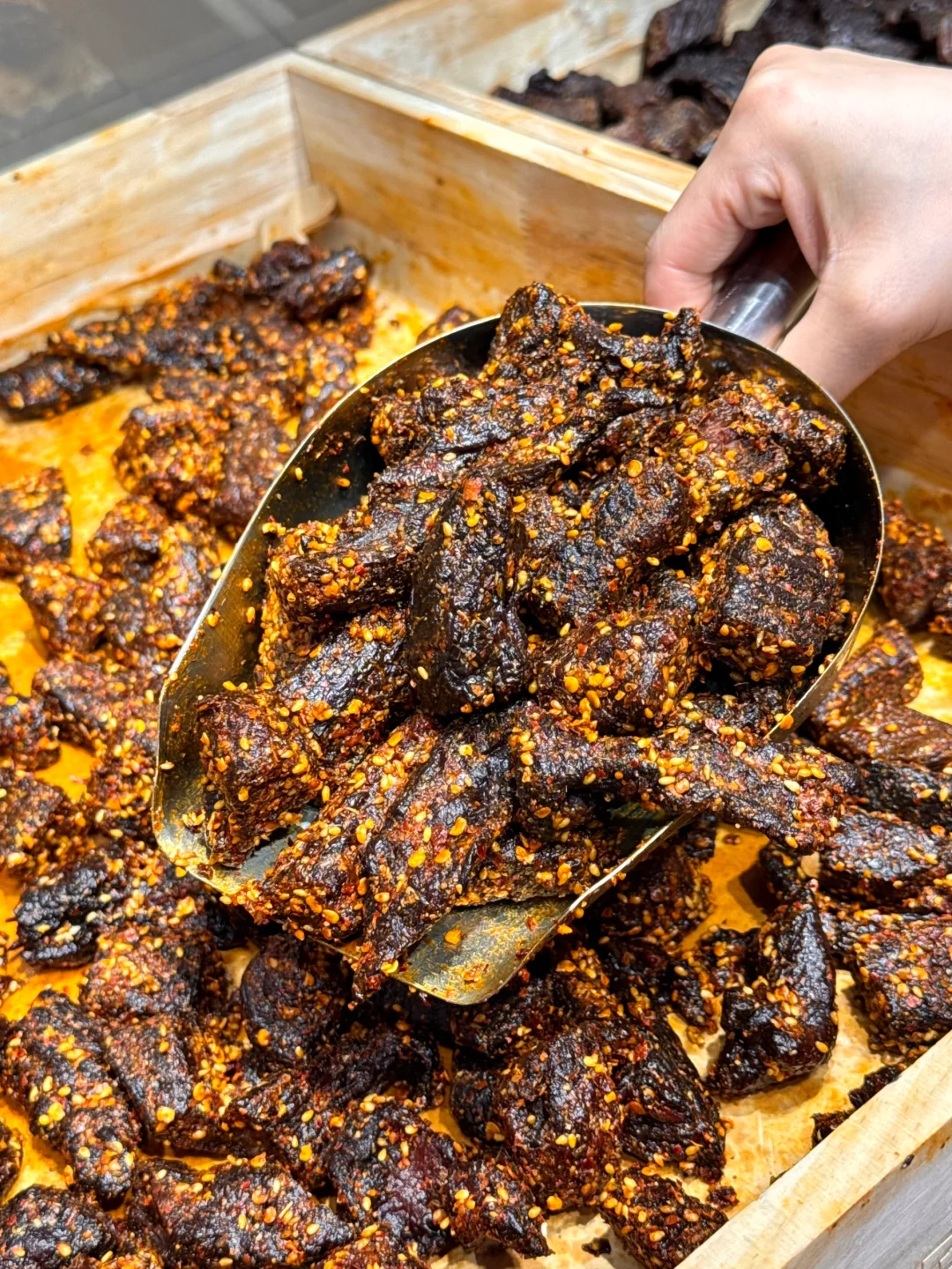 离开北京前一定要打包带走的...现烤牛肉干