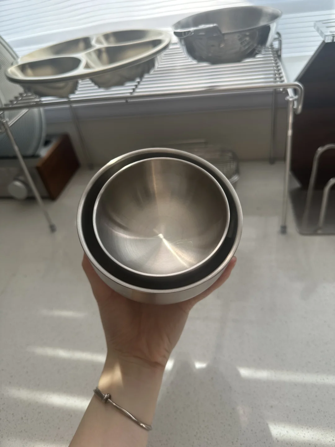 谁懂用不锈钢碗吃饭会有多幸福!