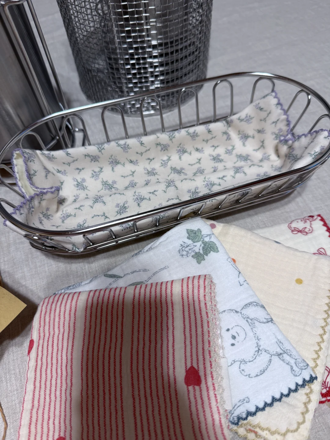 从6家店买了不锈钢沥水收纳篮? 筷叉勺用