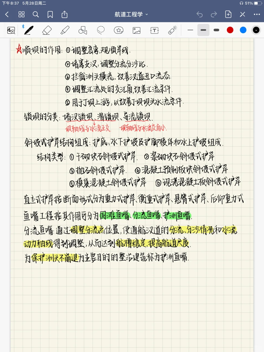 《航道工程学》笔记