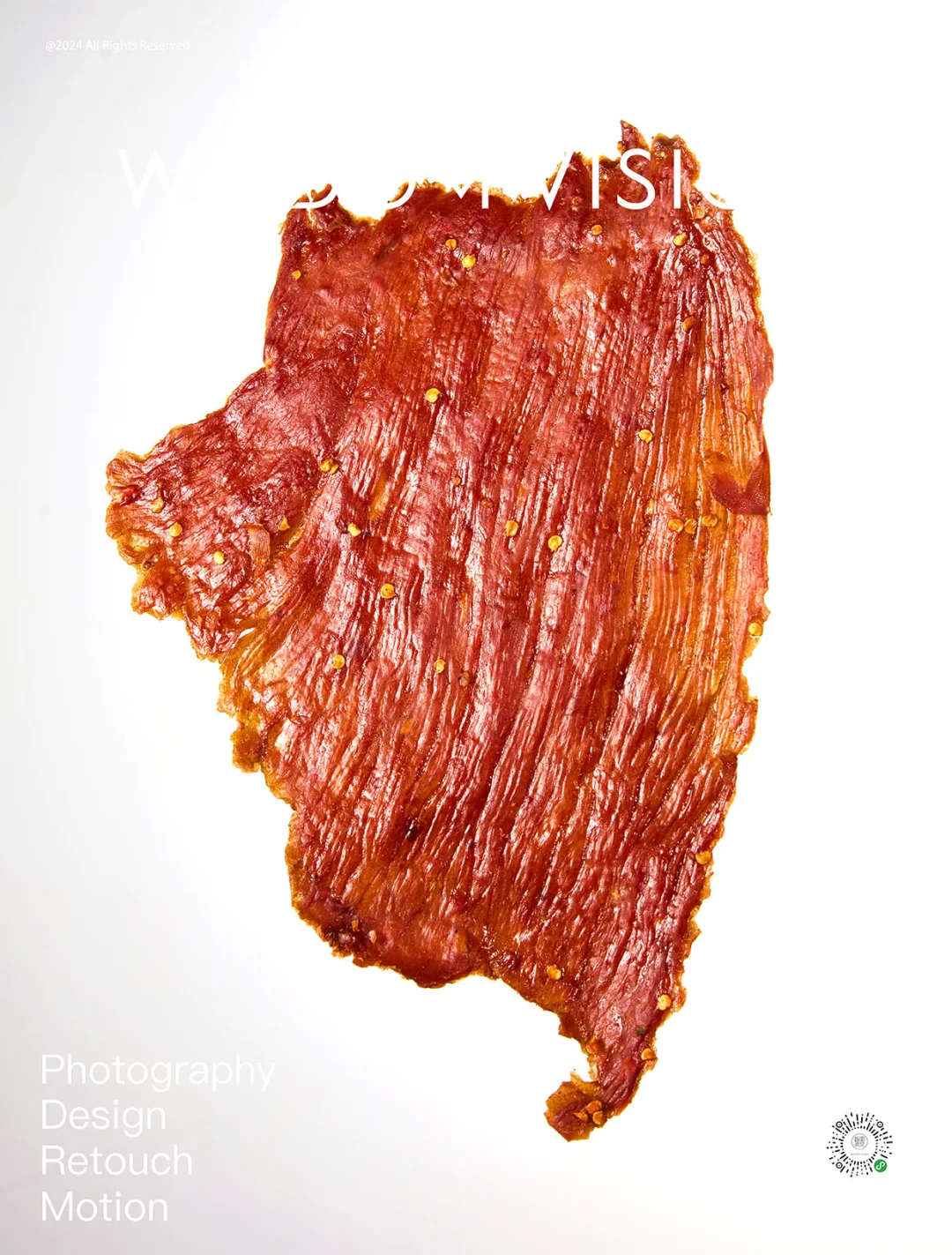 原切猪肉脯拍摄