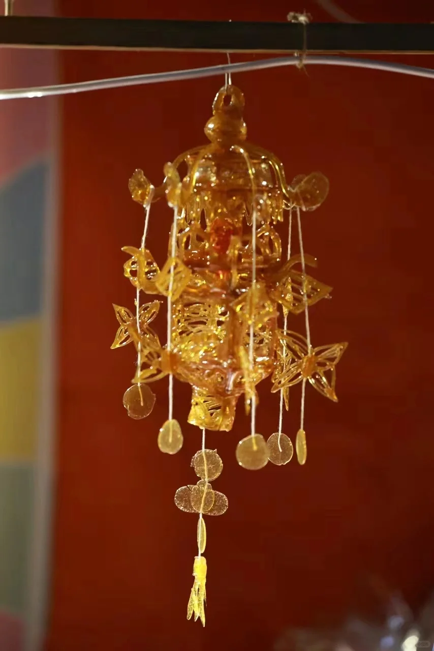 甜蜜艺术——武隆任氏糖画(明朝宫灯)