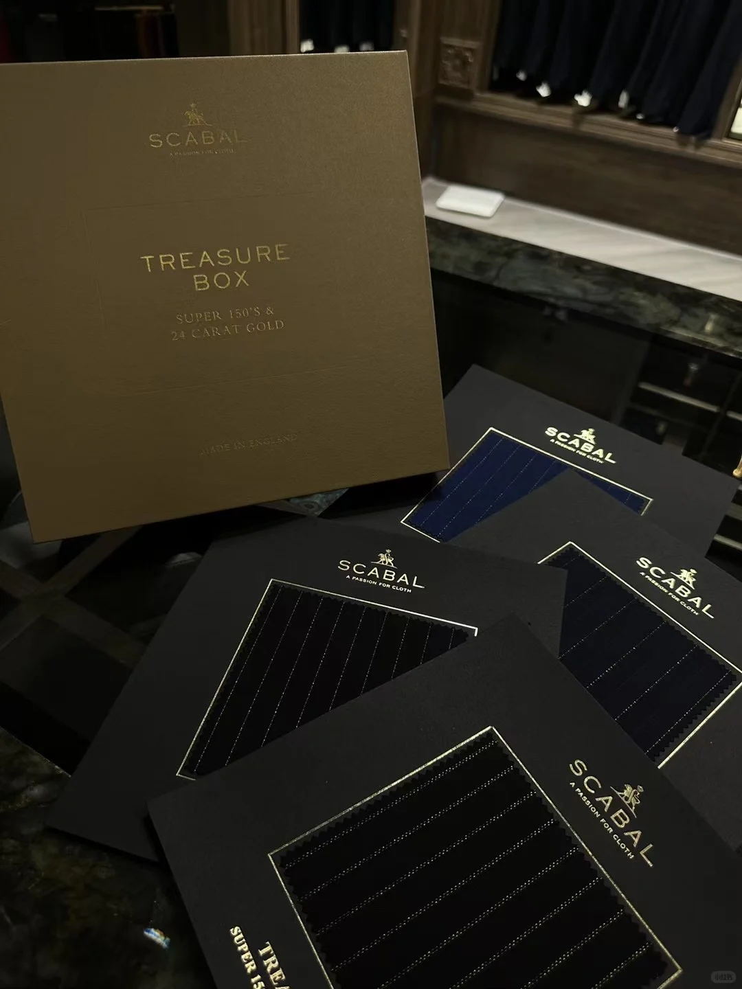 Scabal世家宝 150S黄金线系列