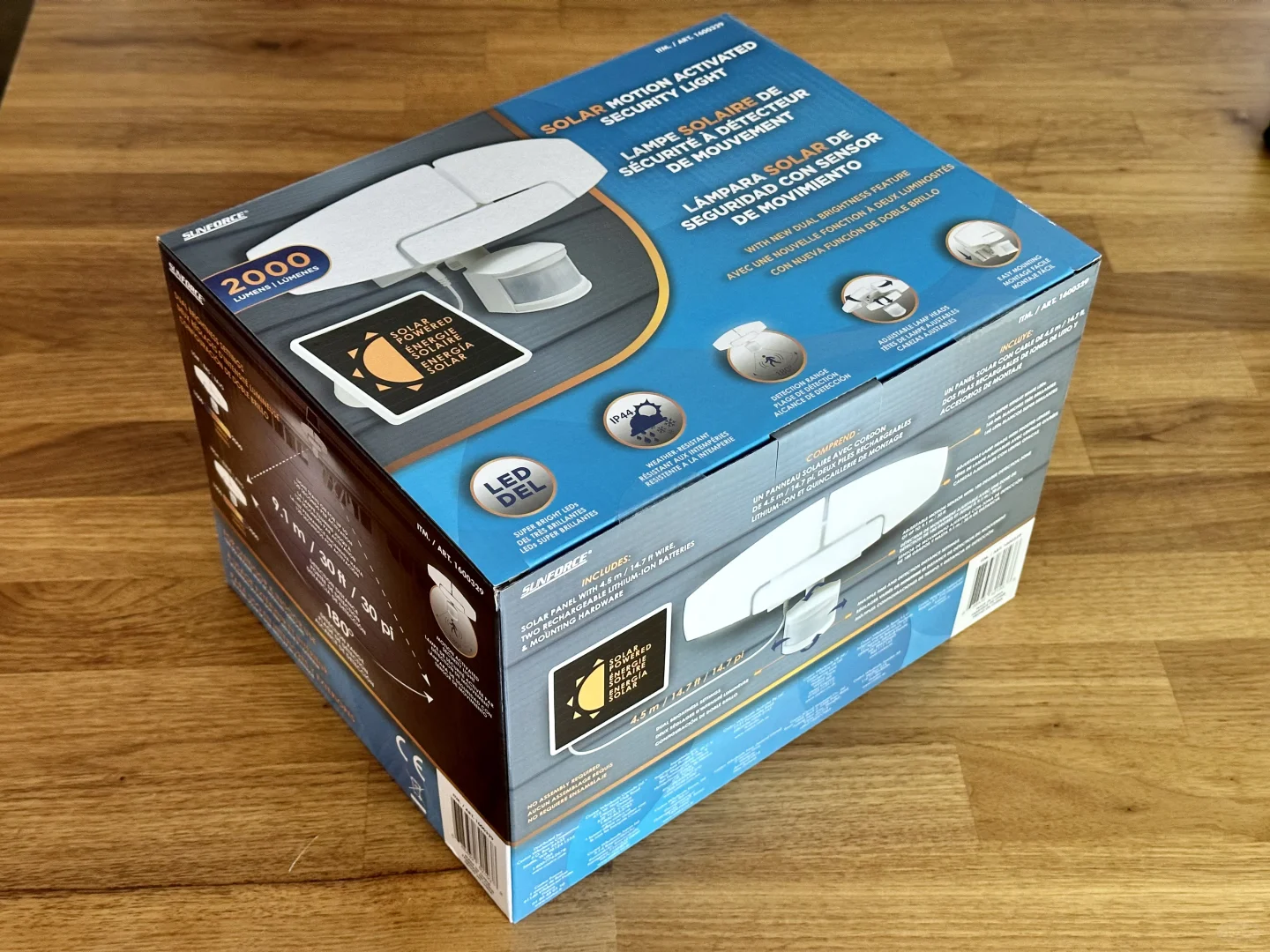 【评测】Costco超高性价比太阳能感应灯?