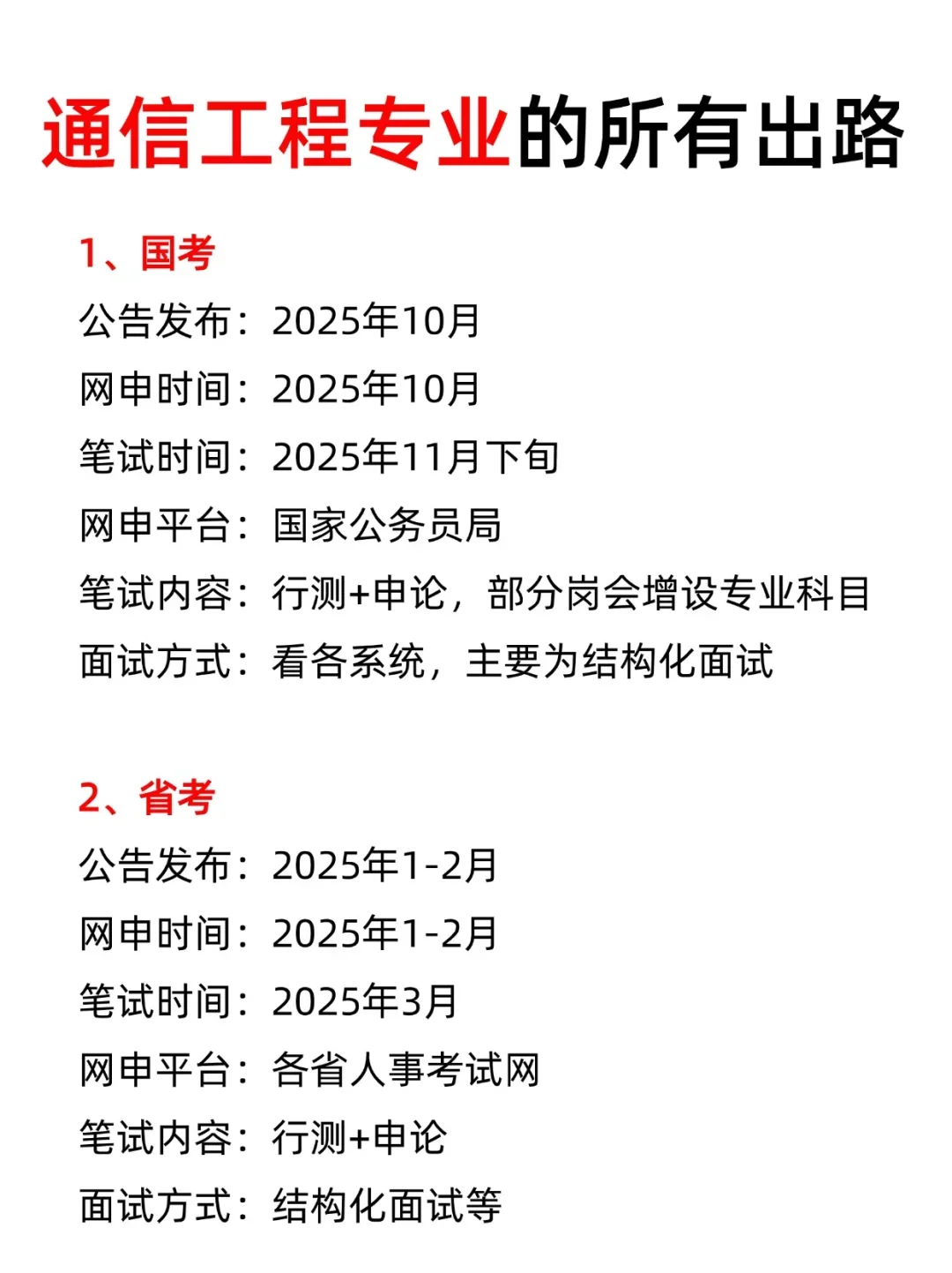 属于通信工程专业的好日子来啦!!