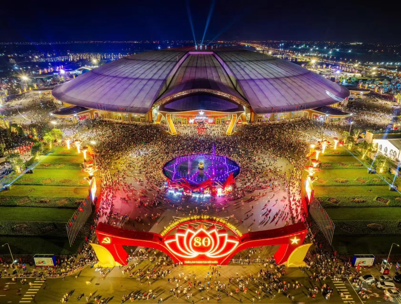 IBTE河内展举办场馆（VEC）凭实力出圈❗❗