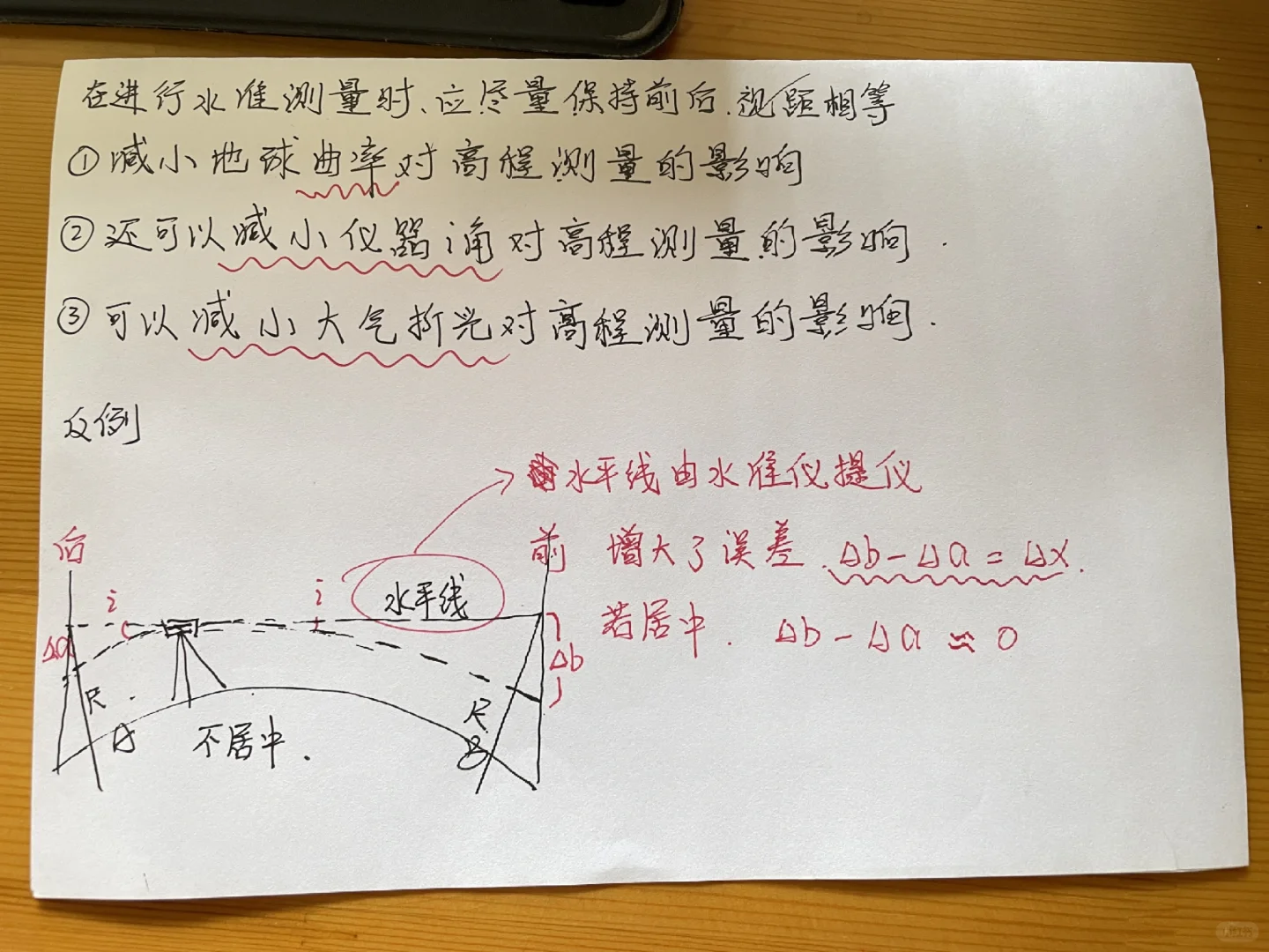 水准仪实习操作分享