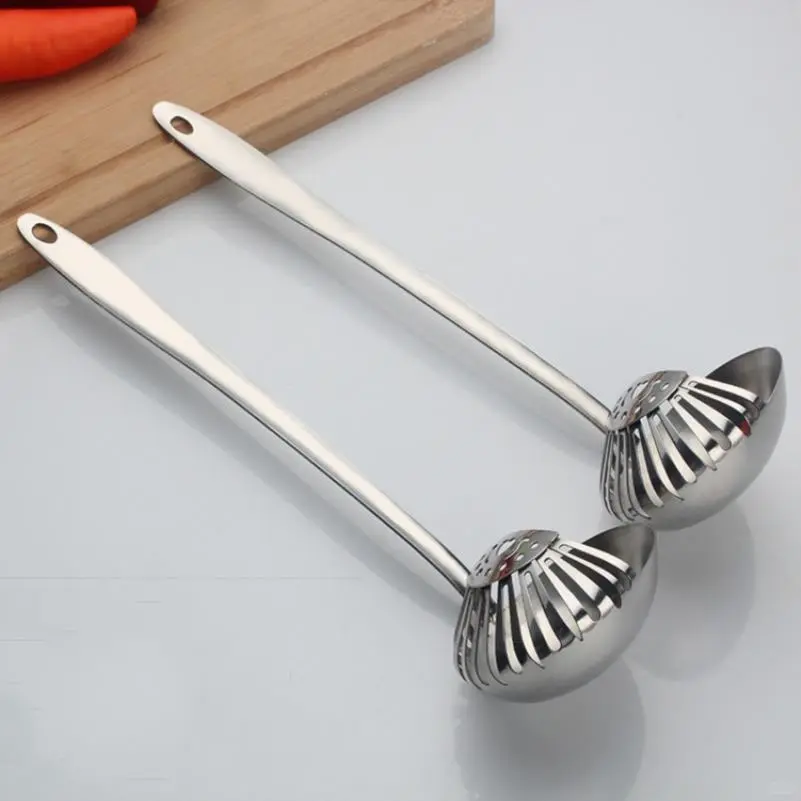 不锈钢一体勺·火锅汤勺漏勺二合一