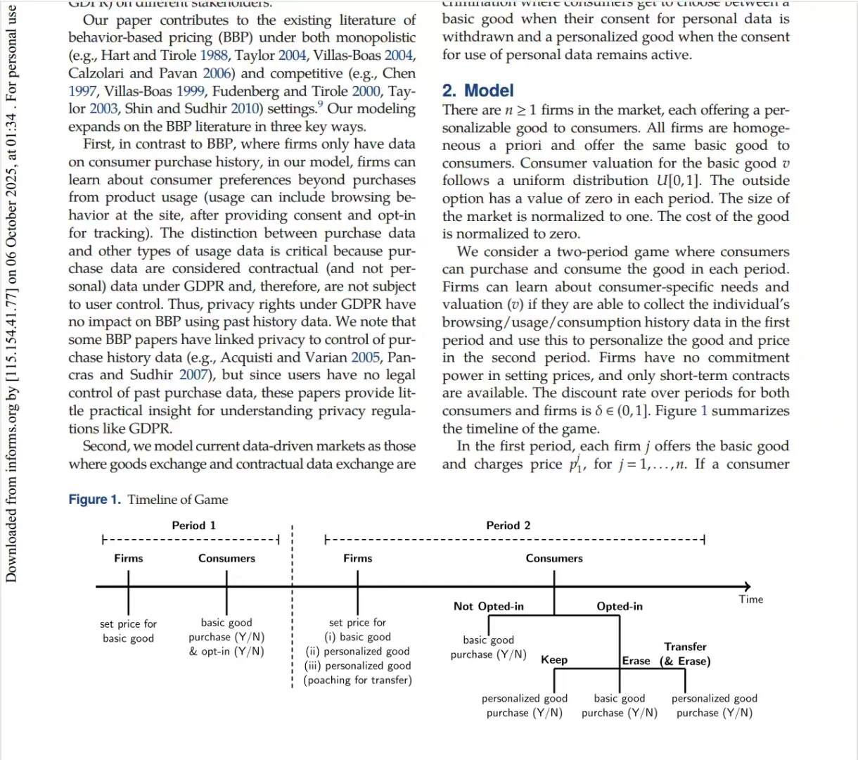 隐私权和数据安全：GDPR和个人数据市场