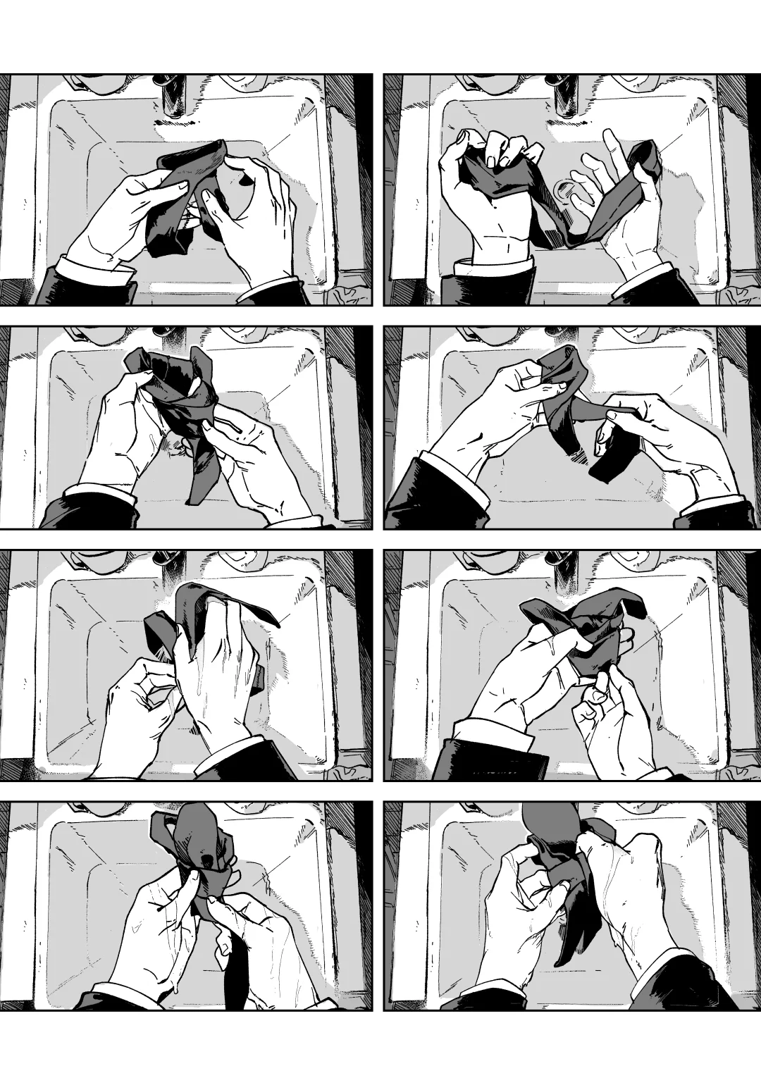 领带 闹钟与首吊绳