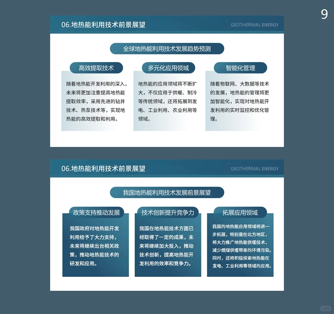 地热能利用技术研究与应用PPT课件
