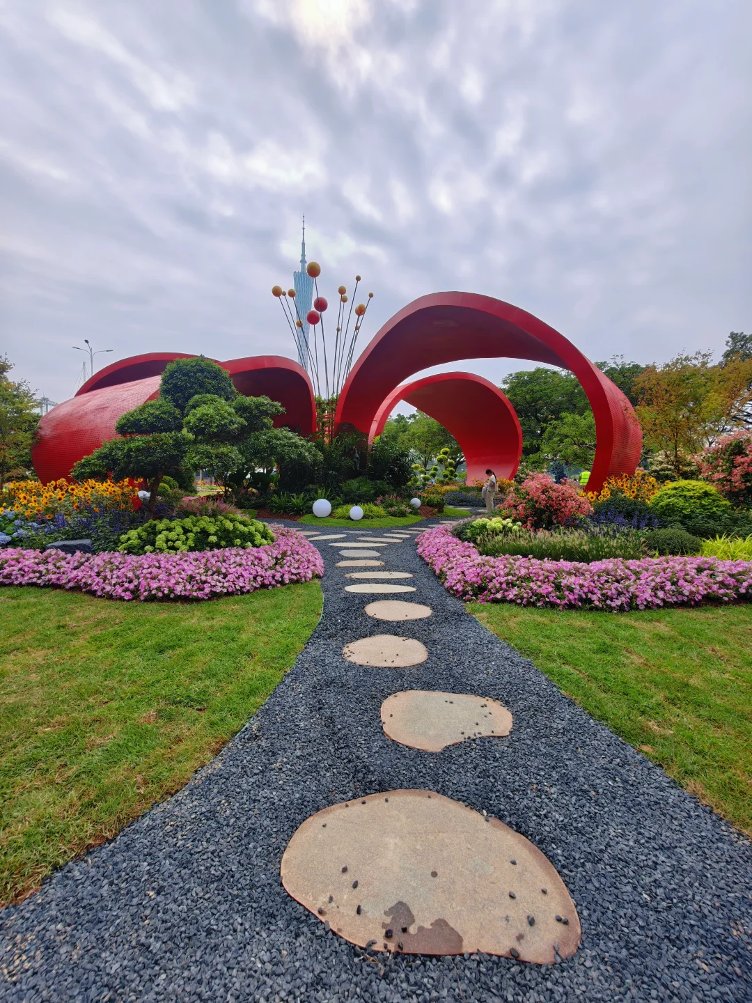 哇！！！广州果然是花城啊！靓爆啦！！