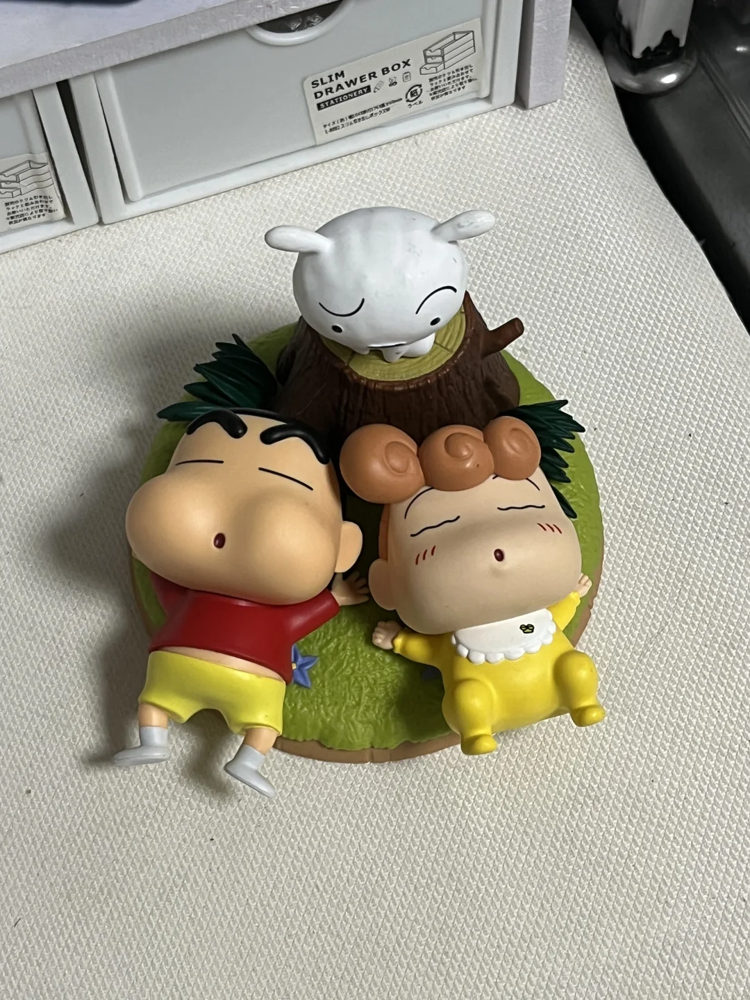 用一番赏的蜡笔小新人物DIY了一个场景