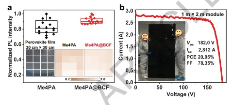 上交大《Nature》:钙钛矿光伏效率突破20%