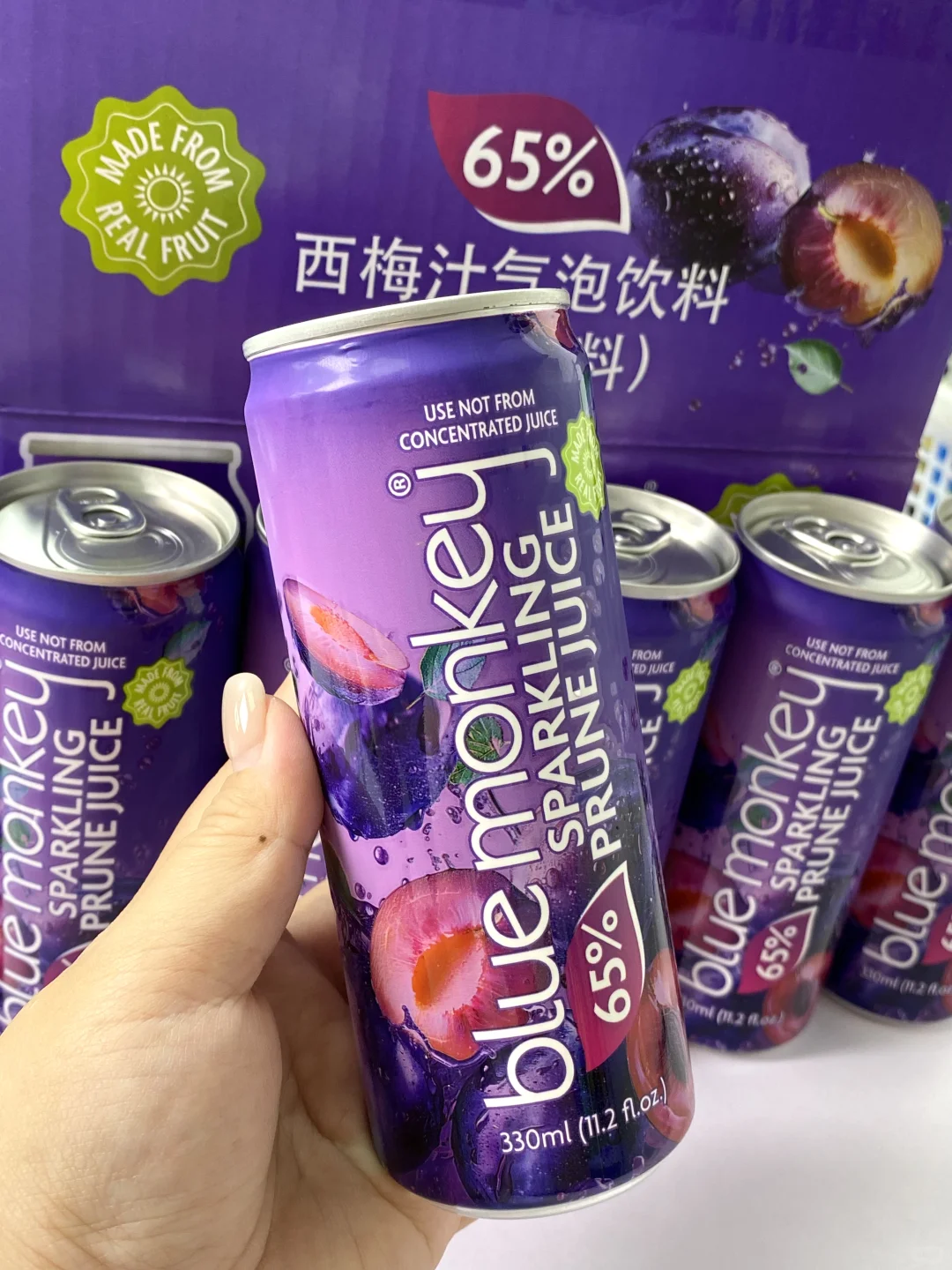 山姆新品！西梅汁气泡饮料