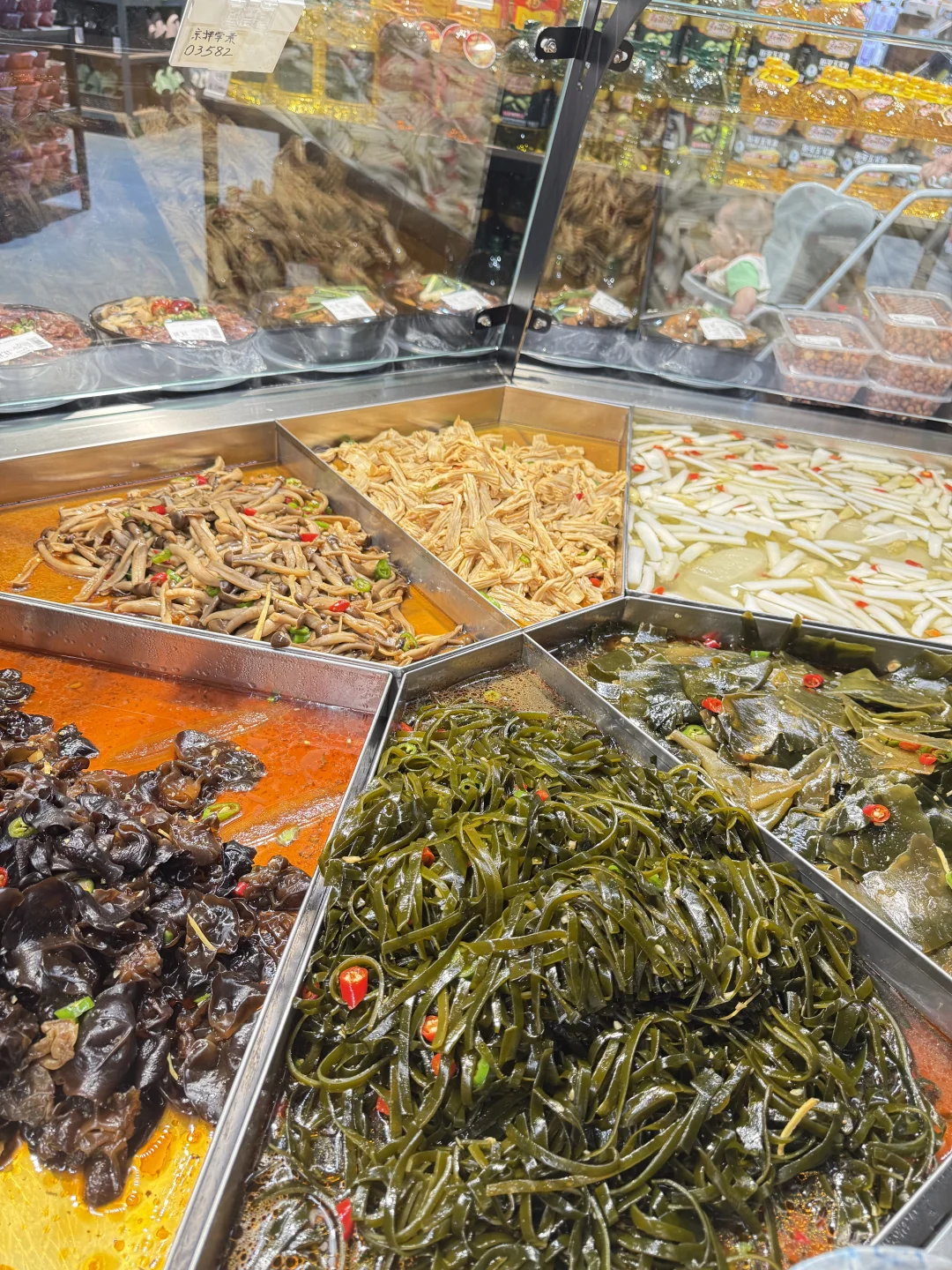 三明的超市居然有这么多熟食了吗