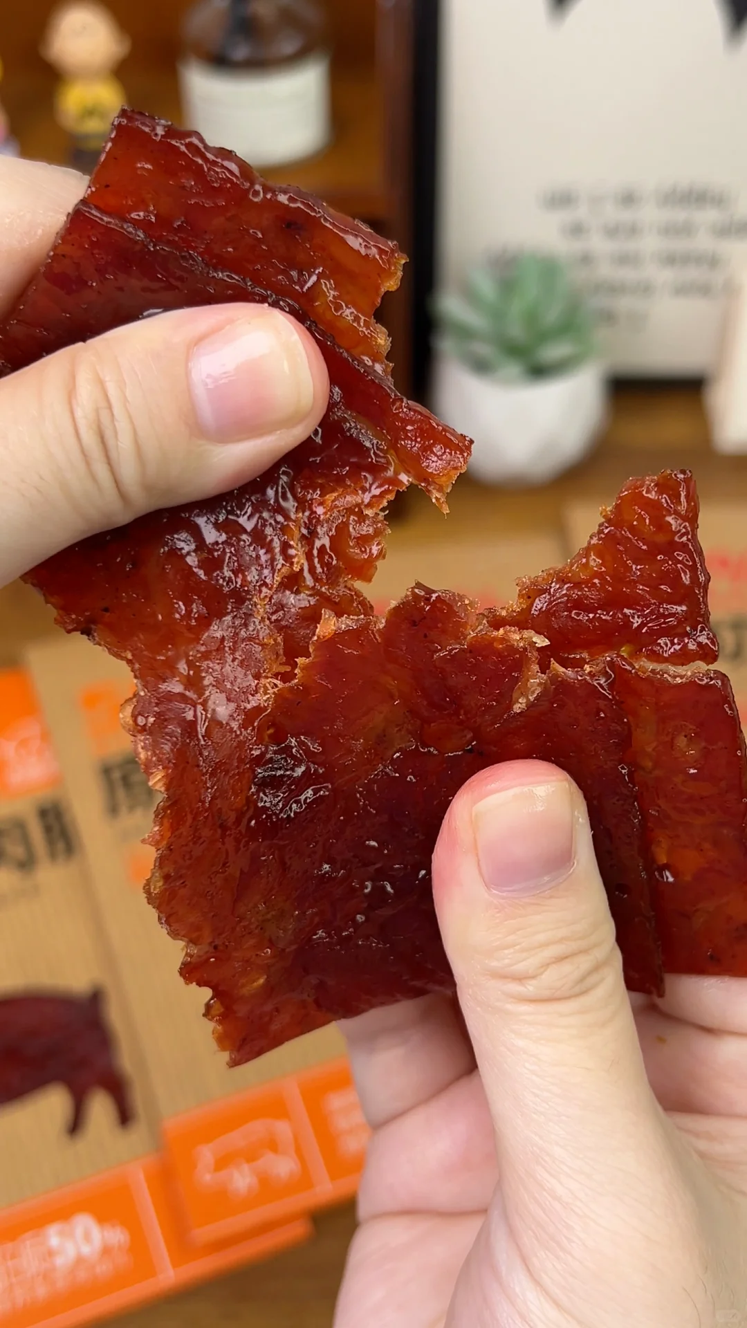 零食素材✨大片猪肉脯| 礼貌拿图