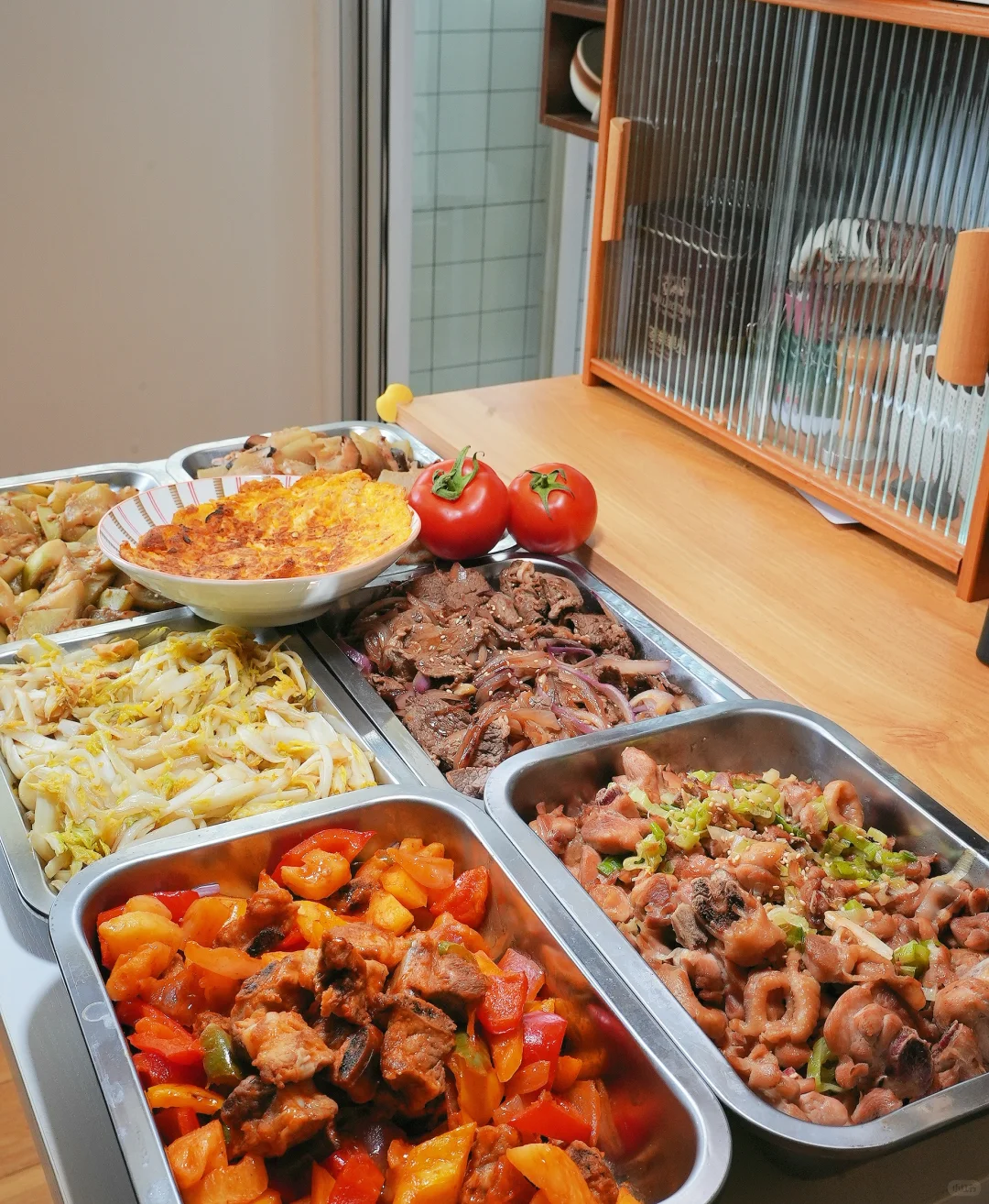 本周家庭预制菜菜单: