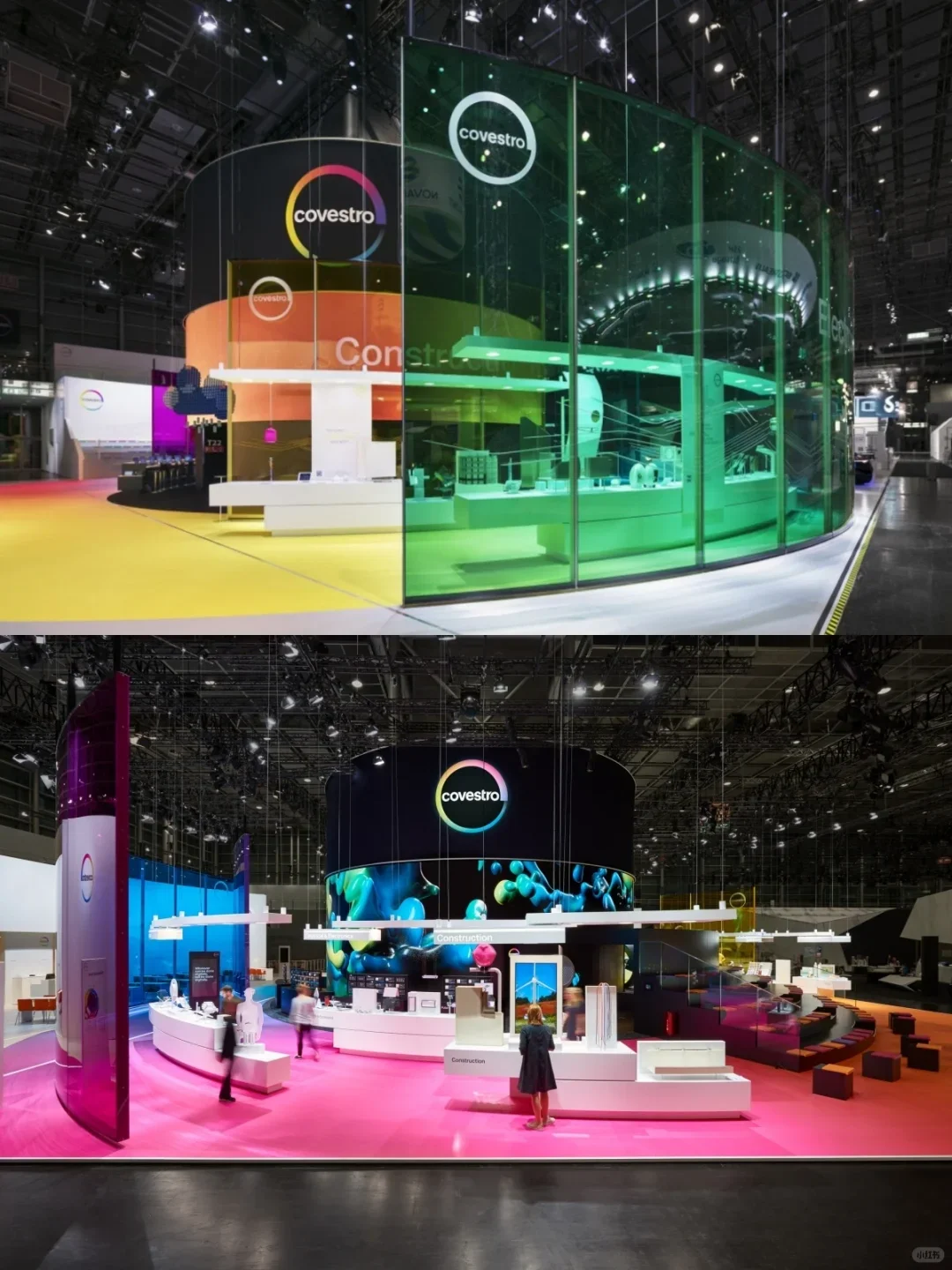 一些好看实用的?展台设计?码看