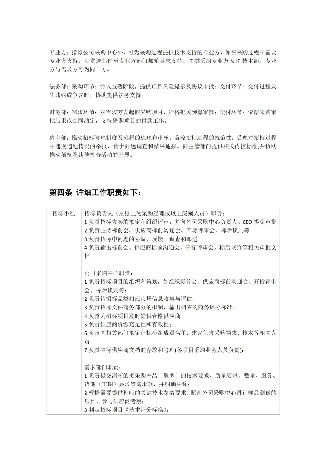 某公司采购招投标管理制度，完整版值得收藏