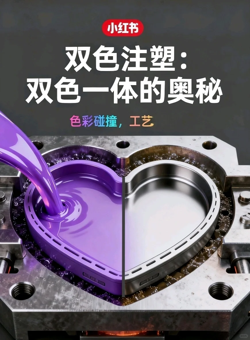 工业设计( '-' )ノ)`-' )双色注塑