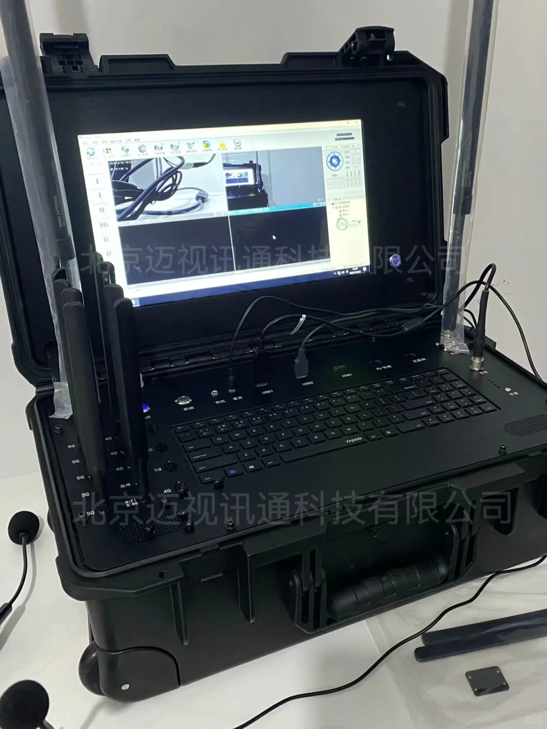 迈视讯通Mesh自组网移动指挥箱无线通信设备