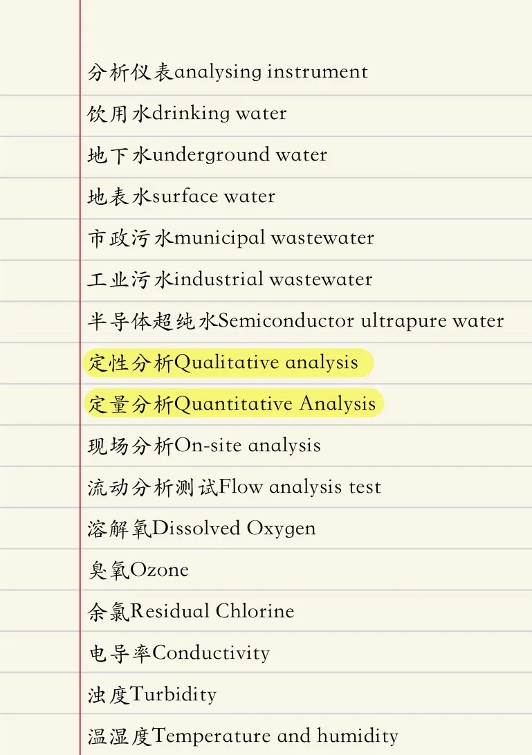 阀门/仪表外贸中英翻译术语|?自用9页