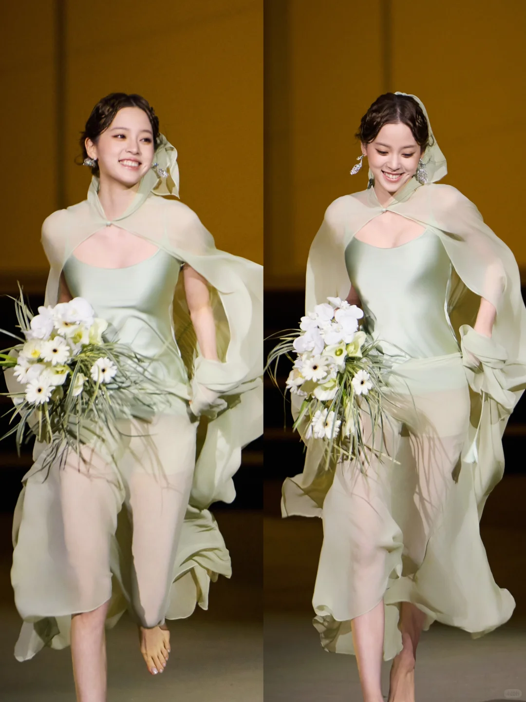 面料揭秘|欧阳娜娜这身为什么高级又灵动