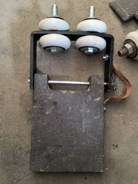 QU100钢轨铝热焊剂铝热焊接集装箱堆场龙门