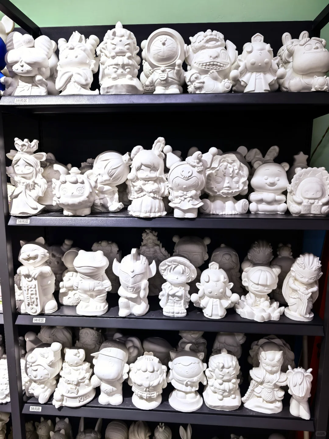 海拉尔迪卡DIY的石膏娃娃闪到心巴里?