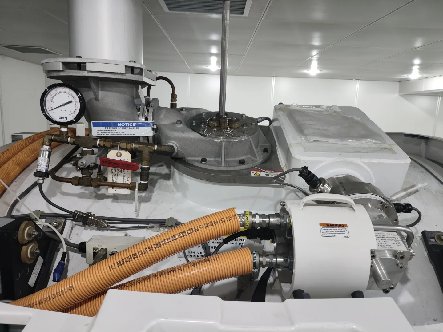 核磁内部拆解移机