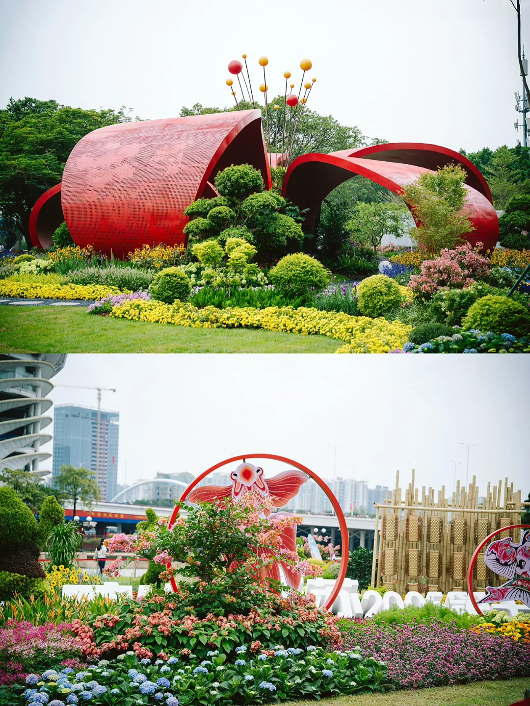 10.29实拍?广州园博会开幕在即 附游览路线