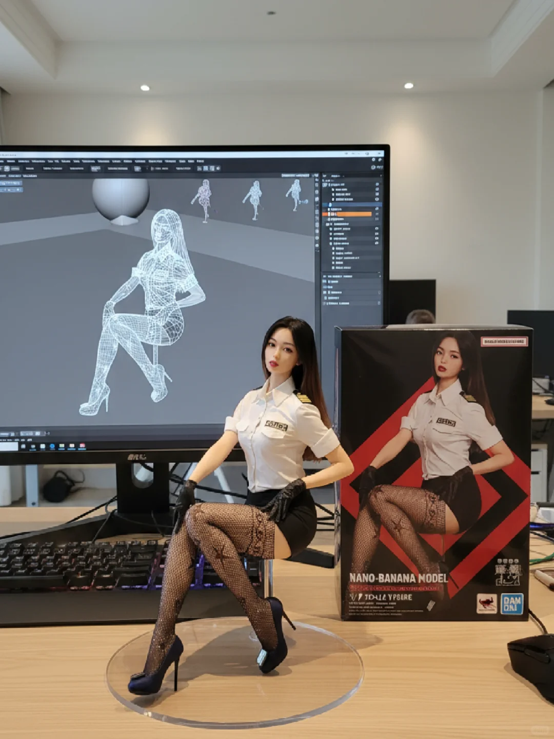 一晚上我做了40个手办（包含教程）